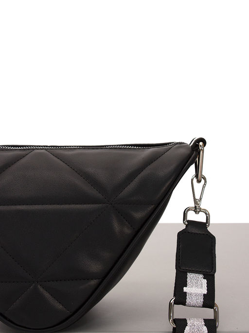 LACCOMA сумка Лакки-Ф826-черный эко кожа хлопок  фото 7