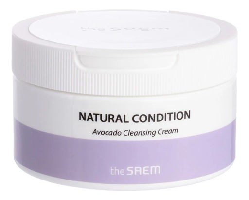 Крем для очищения кожи с авокадо THE SAEM Natural Condition Avocado Cleansing Cream, 300ml