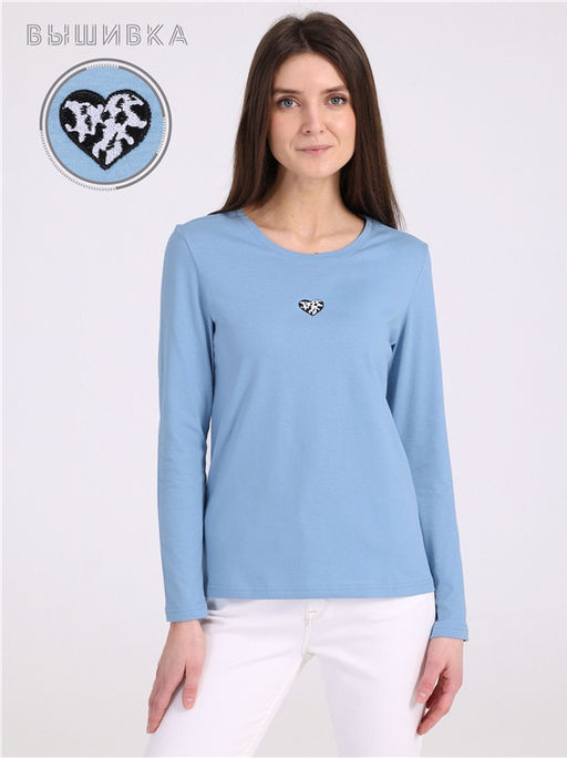 лонгслив 1ЖДЛД3986001 - Апрель фото 5