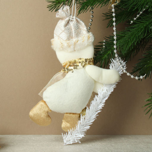 Цена за 1 шт. Новогоднее украшение 14х21 см / LC24Y-013 /уп 150/600/ (Дед Мороз ) - Галеонтрейд фото 6