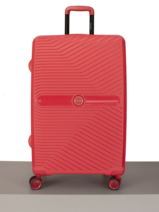 LACCOMA комплект из трех чемоданов ПП6801-Красный PP-пластик полиэстр  фото 2
