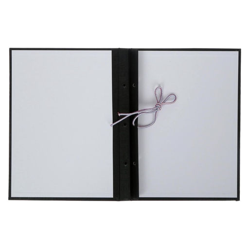 Папка Выпускная квалификационная работа на степень бакалавра бумвинил, гребешки/сутаж, без бумаги, цвет чёрный, (вместимость до 150 листов) - Calligrata фото 3