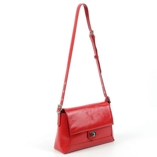 Женская кожаная сумка через плечо 0050-2 - Cidirro фото 2