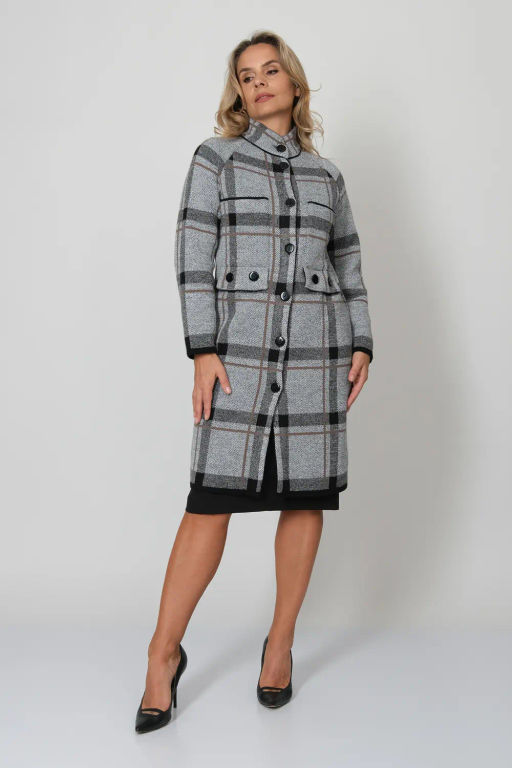 ЗЛАТА Кардиган В 1772/серый