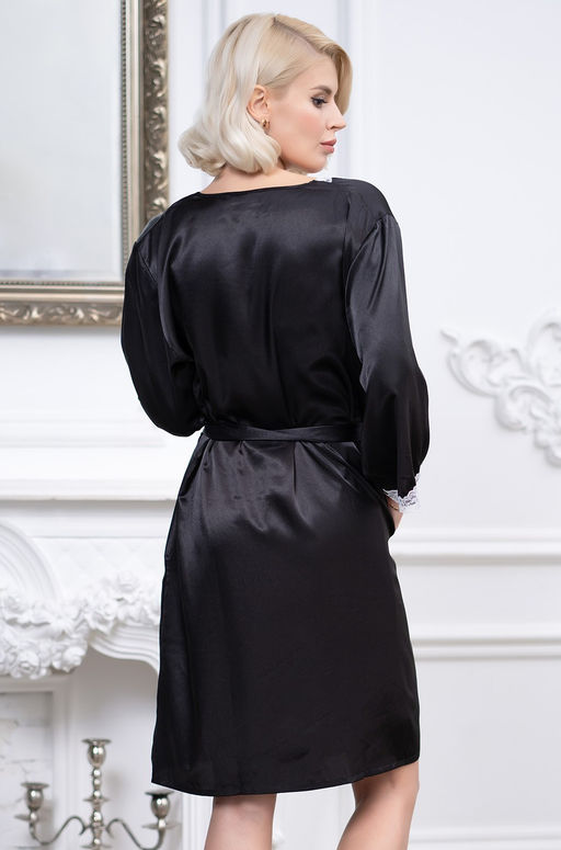 Короткий халат Mia-Mella с рукавами 3/4 - Mia-amore фото 11