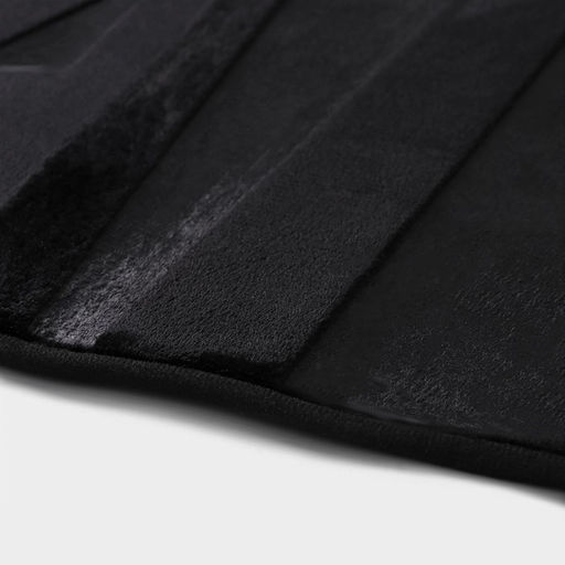 Коврик для ванной и туалета SAVANNA Bath, 50?80 см, чёрный  фото 4