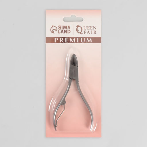 Кусачки педикюрные «Premium», 10.6 см, длина лезвия-14 мм, на блистере