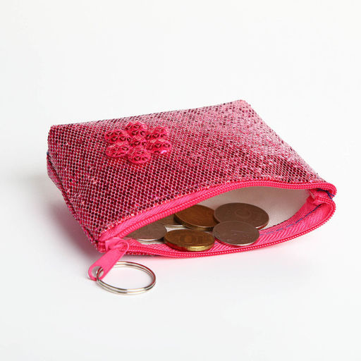 Цена за 2 шт. Кошелёк детский «Блёстки» Выбражулька, маленький, монетница, МИКС