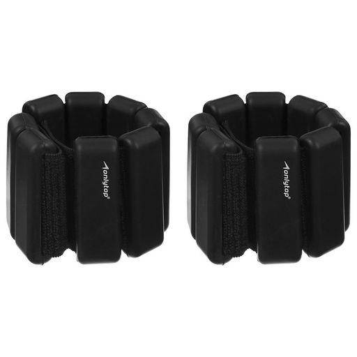 Утяжелители ONLYTOP, 2 шт. × 0.5 кг, цвет чёрный