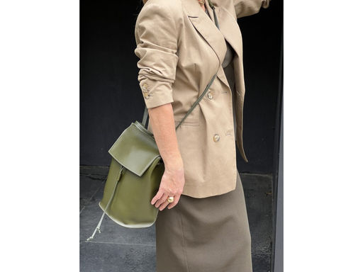 Рюкзак женский Lanotti YN215/зеленый