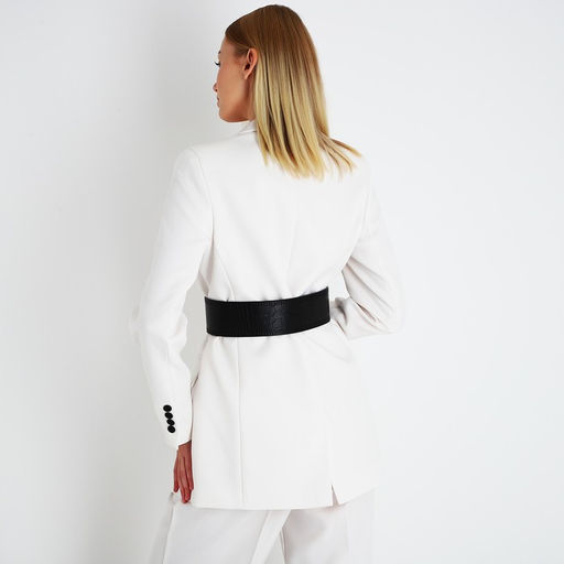 Ремень женский, ширина 6.7 см, пряжка металл, цвет чёрный - Simaland фото 4