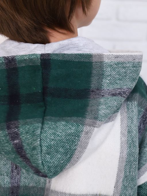 ТД030 Толстовка Дели с капюшоном (зелёный) - Милаша фото 10