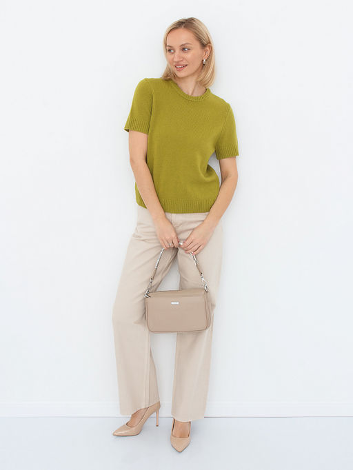 Сумка 28214 white Velina Fabbiana-Safenta