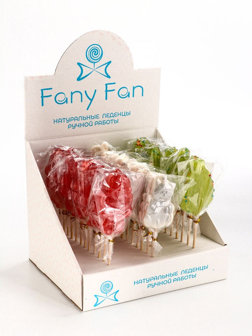 Цена за 36 шт. Леденец новогодний Микс фигурный, со вкусом малины, вишни, дыни, 30 г - Simaland фото 2