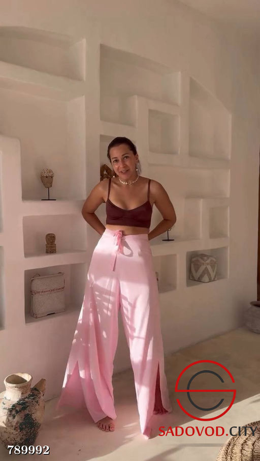 Женский летний брючный костюм двойка