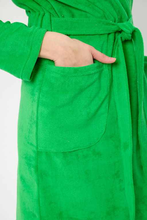 Халат женский из махры Нежность яблоко - Амадэль фото 2