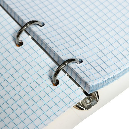 Тетрадь на кольцах, в клетку, 120 листов Аниме. Девушка иероглифы, пластиковая обложка, блок офсет - Calligrata фото 5