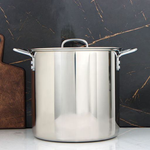 Кастрюля Катунь «Общепит», 17 л, d=30 см, нержавеющая сталь