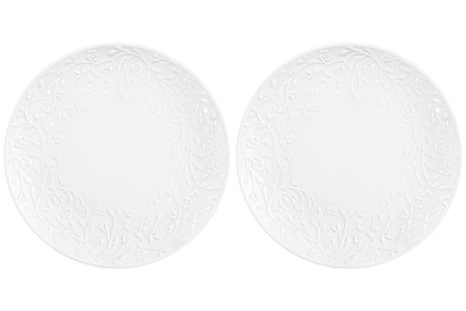 Набор тарелок 2 пр.17,5*17,5*2 см "Веточки-цветочки"