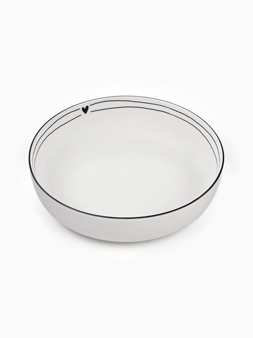 Тарелка суповая керамическая С любовью, d=20 см, 1000 мл, ручная работа