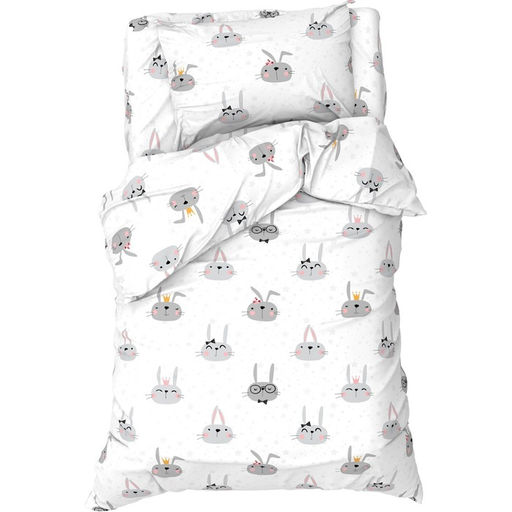 Постельное бельё 1.5-спальное «Этель» Funny rabbits, бязь