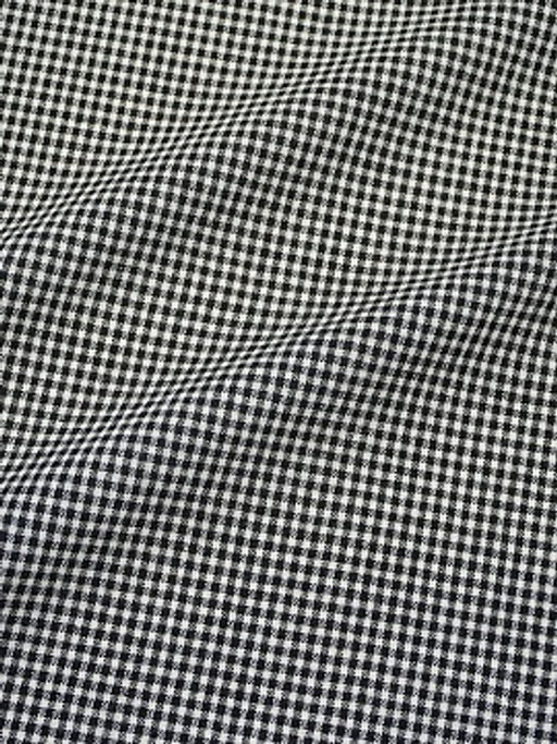 Пестрядь Мелкая белая клетка цв.черный, ш.1.45м, хлопок-95%, п/э-5%, 145гр/м.кв