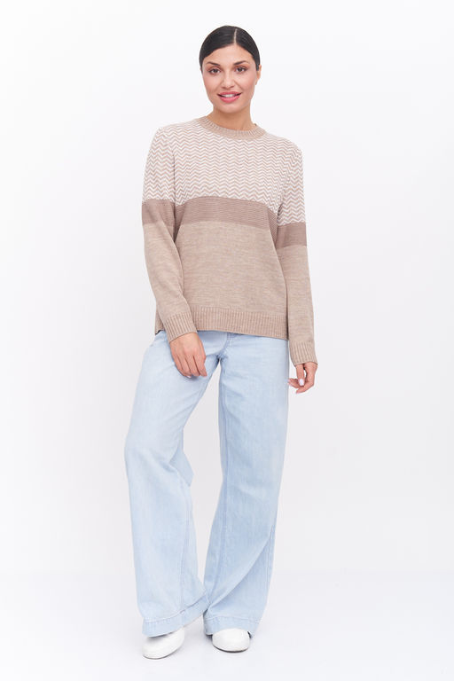 Джемпер Д 3223/бежевый (1390) - Текстильная мануфактура фото 5