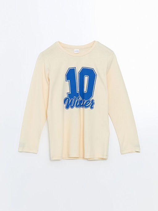 Bisiklet Yaka Erkek ?ocuk Pijama Tak?m?