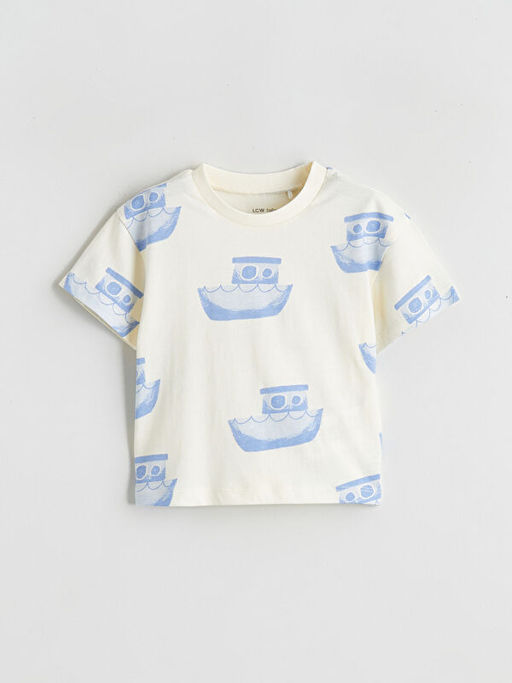 Bisiklet Yaka Erkek Bebek Ti??rt ve ?ort