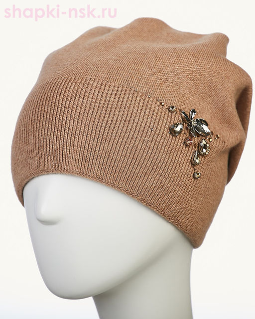 191122 1 A KHW F Эдеса Шапка женская флис (56-58)