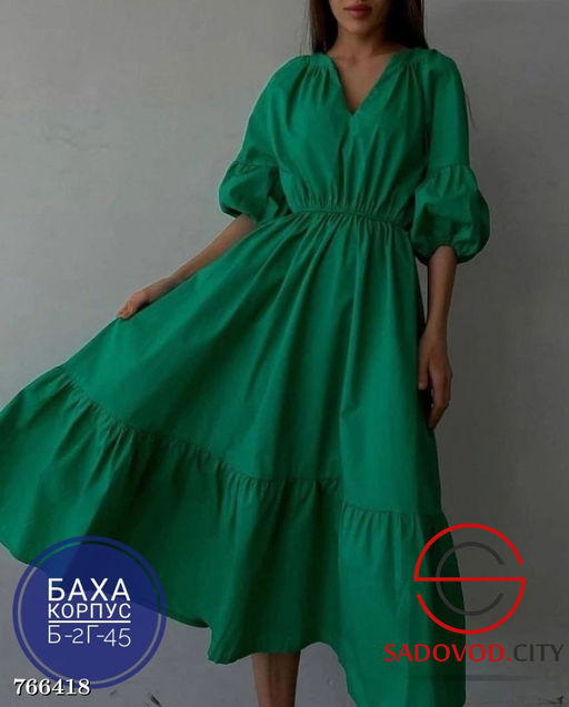 Женское воздушное летнее платье