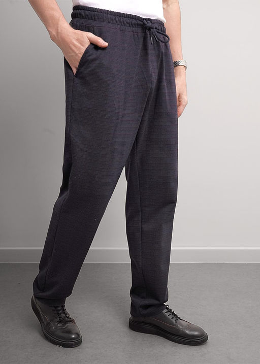 CLE Брюки муж. 452309/03ан т.серый/т.бордовый - Clever wear фото 3