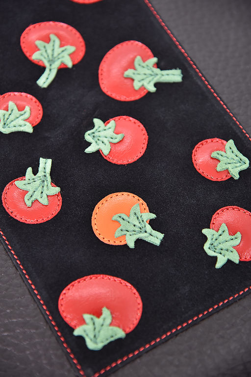 Сумка с аппликацией ДС-664-366 черный - Protege фото 5