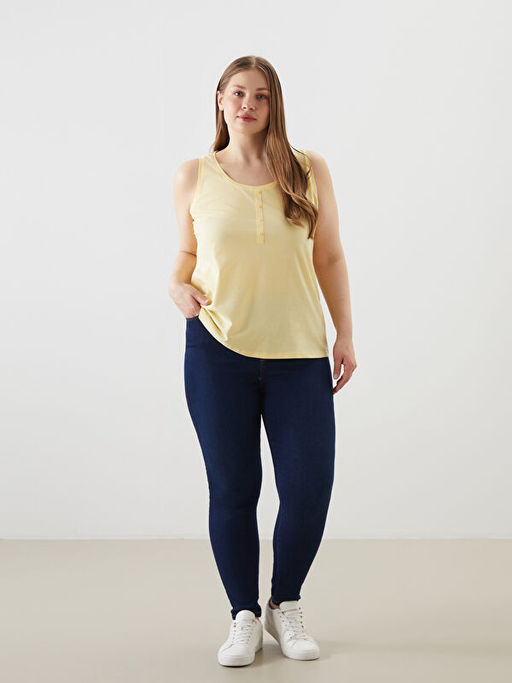 Slim Fit Kad?n Jean Pantolon