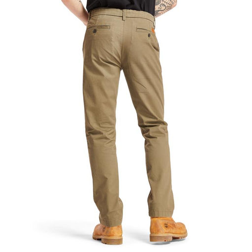 Брюки Timberland Chino Pant Twill Squam Lake Stretch Straight зеленые  фото 3