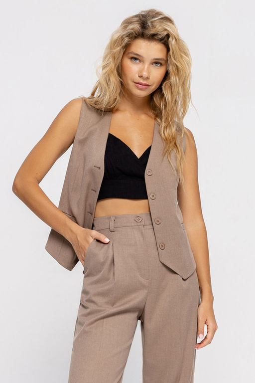 Жилет Pirs 4640 бежевый  фото 6