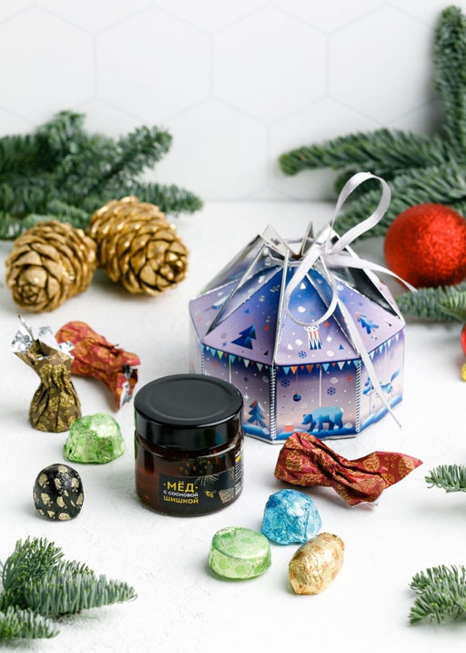 Подарочный набор ?Карусель Новогодняя, 235 г? - Сибирский кедр фото 2