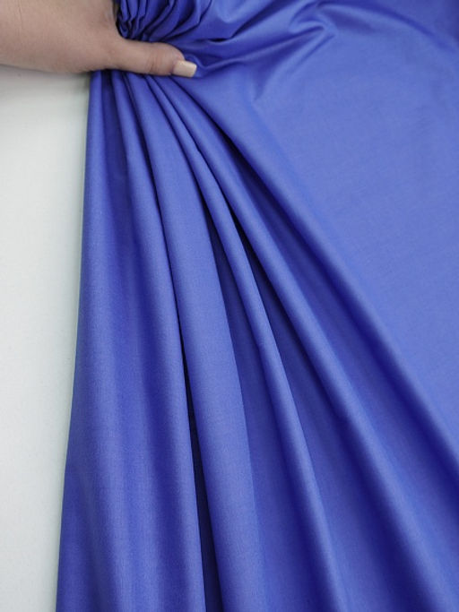 Сатин цв.Васильково-фиолетовый, ш.2.2м, хлопок-100%, 130гр/м.кв