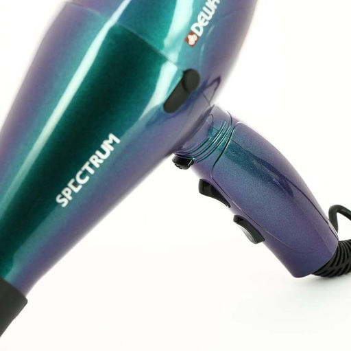 Dewal Профессиональный фен для волос / Spectrum 03-110 Chameleon, бирюзовый, 2200 Вт фото 3