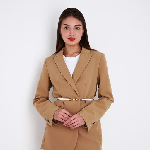 Ремень женский, ширина 1 см, пряжка металл, цвет белый - Simaland фото 3