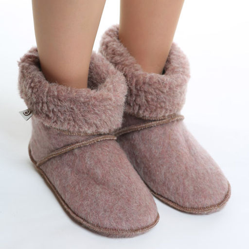 Носки-чарапе арт.901-13/Step меховые Пепельная роза