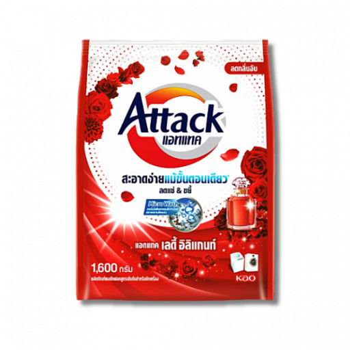 Attack Lady Elegant Concentrated Powder, 1,6kg - Концентрированный стиральный порошок
