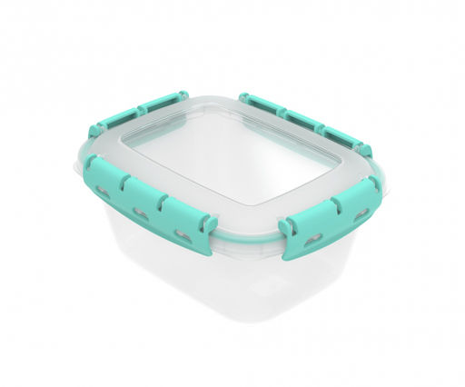 Контейнер д/СВЧ 1,5 л герметичный,прямоуг, арт. АП 703