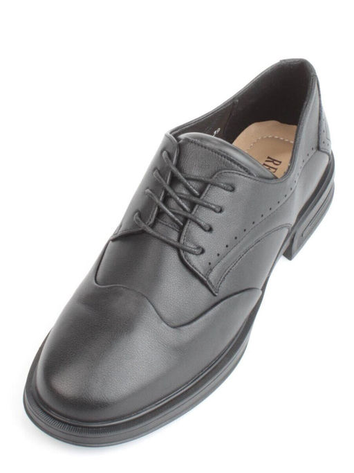 03-DYL141-1 BLACK Полуботинки женские (натуральная кожа)