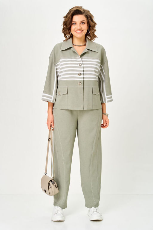 Костюм Aira Style 24250 зеленый