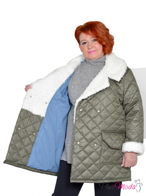 Куртка Модель №1950 размеры 44-84 - Plusmoda фото 4