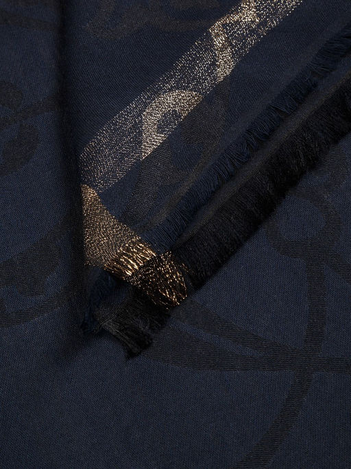 Платок жен. виск+шелк+люр 105х105 LSZ34-939-12 - Labbra фото 3