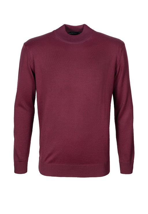 Джемпер мужской CASINO c122-RR23 бордовый фото 2