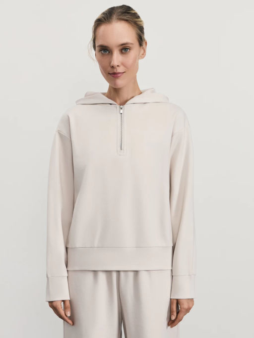 Толстовка на молнии с капюшоном / Zarina  фото 3