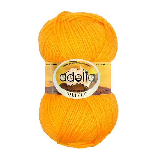 Пряжа ADELIA OLIVIA 60% акрил, 40% шерсть 5 шт. х 100 г 250 м  10 м
